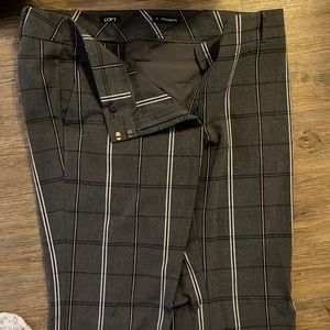Loft plaid pants